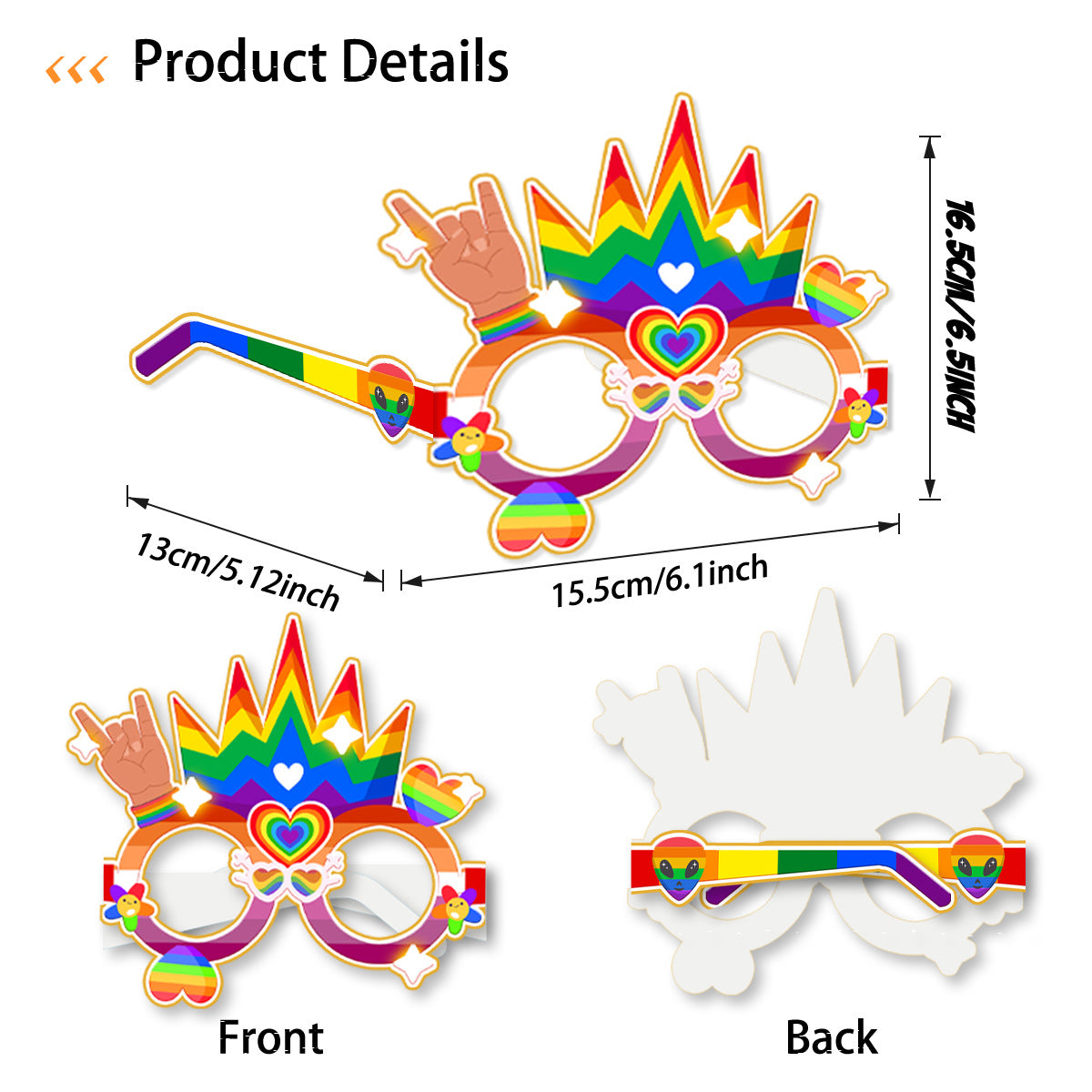 World pride month party glasses