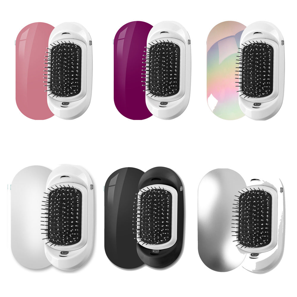 Static free hair brush
